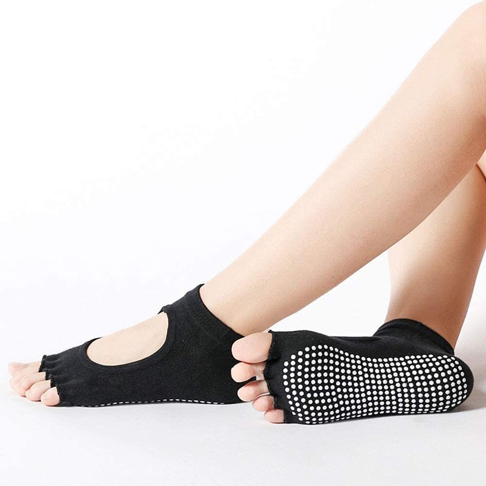 Toeless Non-slip Grip Women's Socks