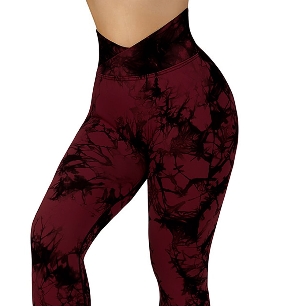 Women's V-Waist Fashion Push Up Leggings