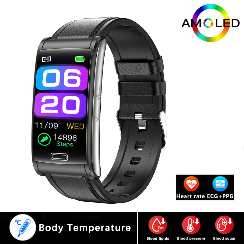 Waterproof Health Tracker Smartwatch,