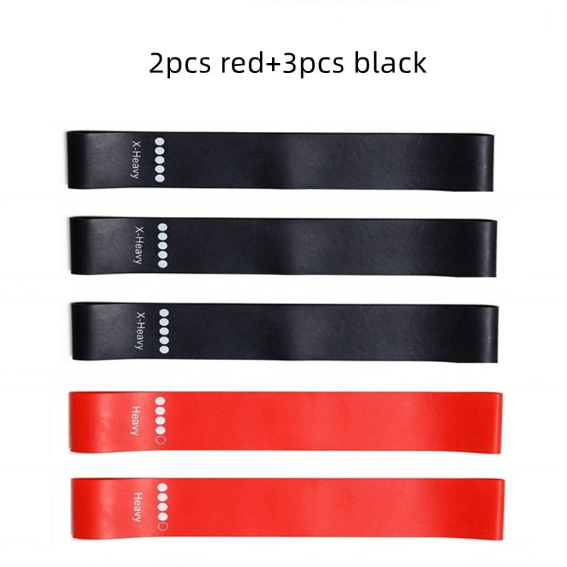 5pcs Elastic Workout Band