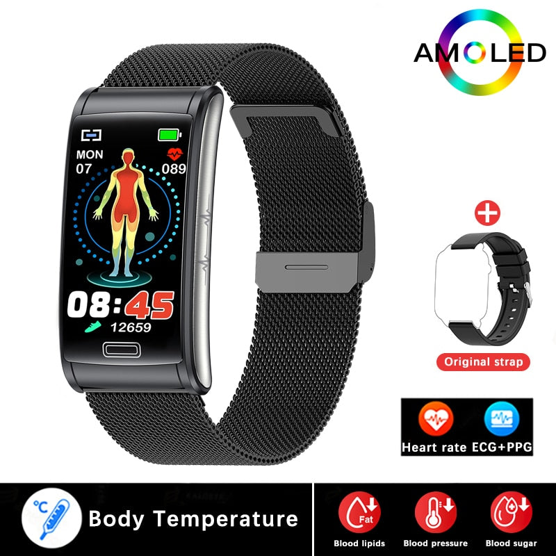 Waterproof Health Tracker Smartwatch,