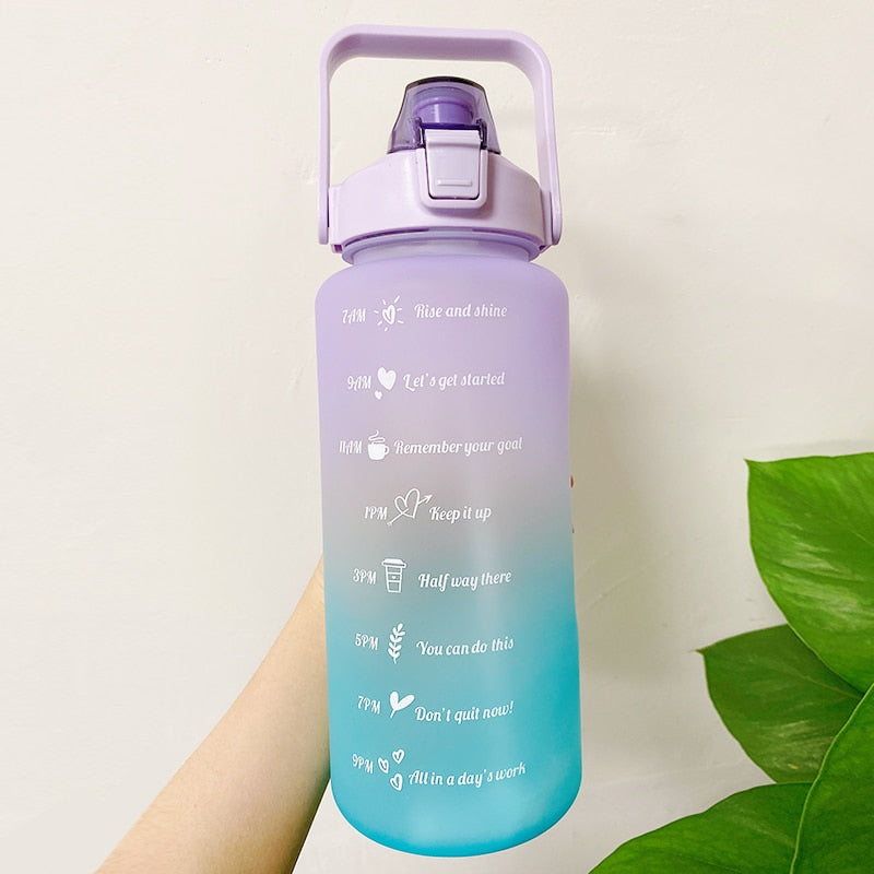 Reminder Water Bottle, Reusable