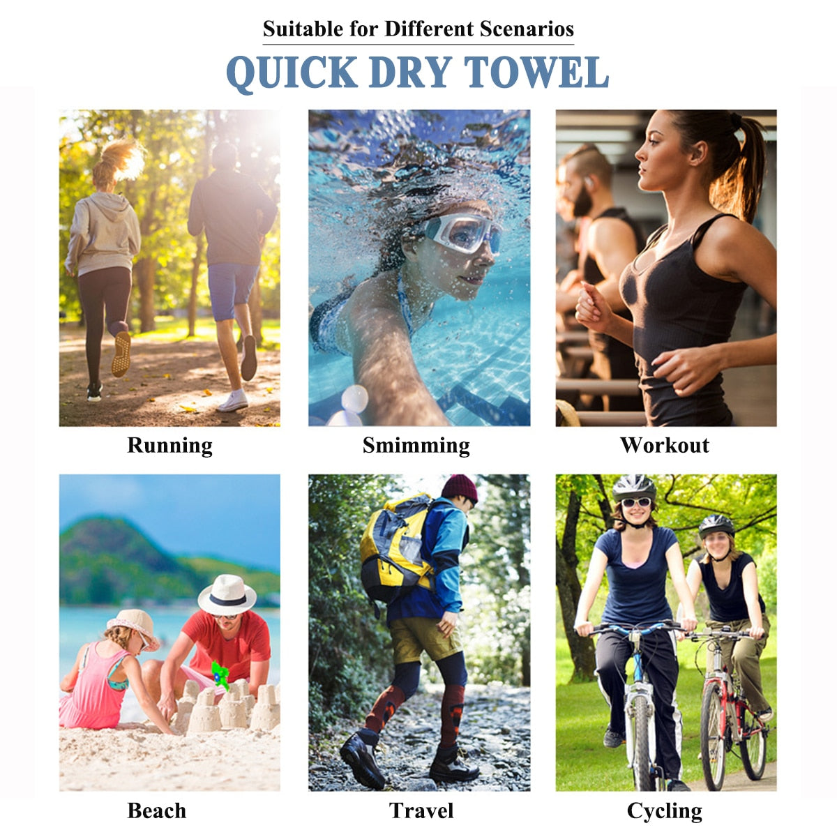 Microfiber Quick Dry Towel