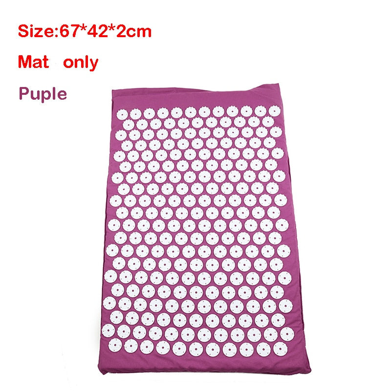 Anti-stress Acupuncture Mat and Pillow with Bag