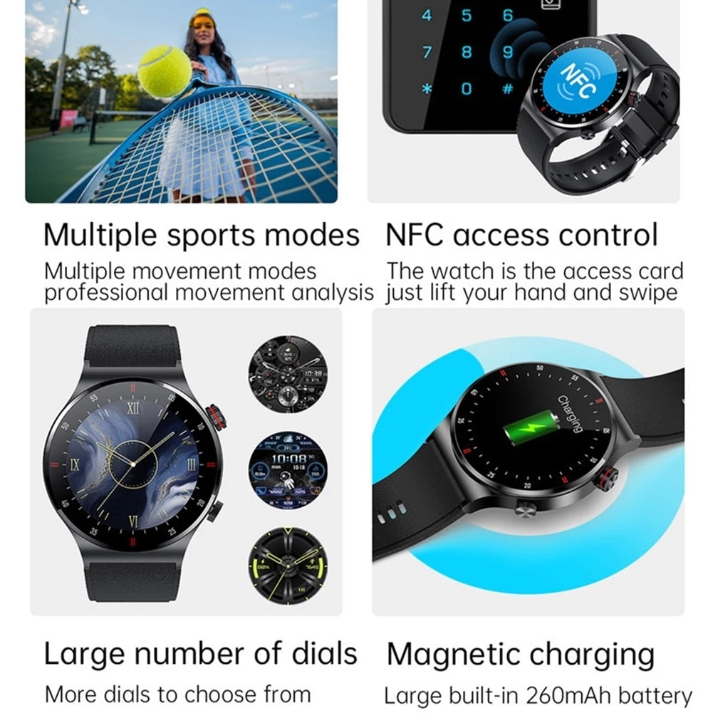 Waterproof Fitness Tracker Smartwatch