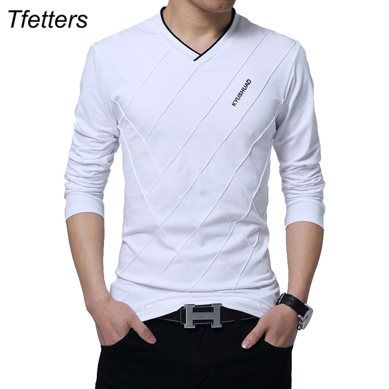 Men's V-Neck Fashion Tee