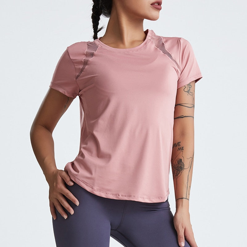 Quick-Dry Yoga Shirt