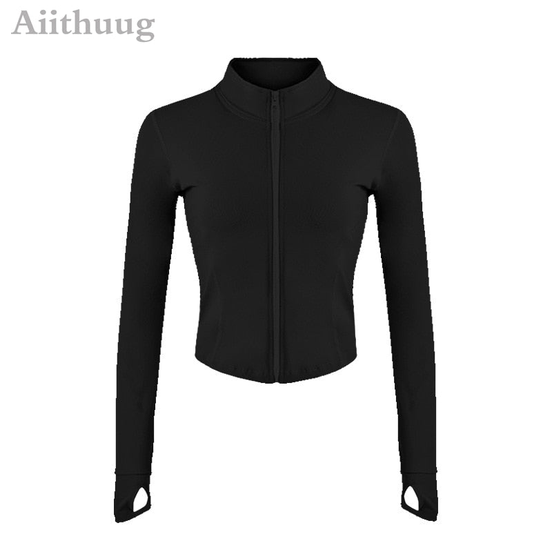 Zip-up Yoga Top Jacket