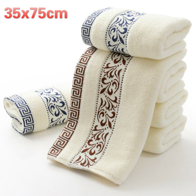 Embroidered Washcloth Towel