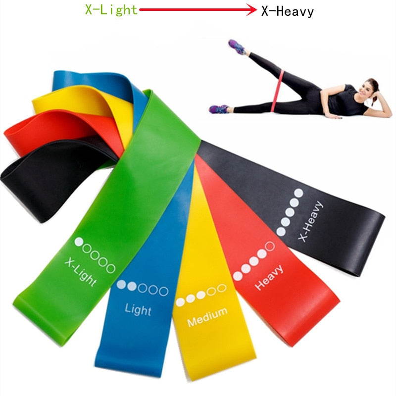 5pcs Resistance Fitness Bands