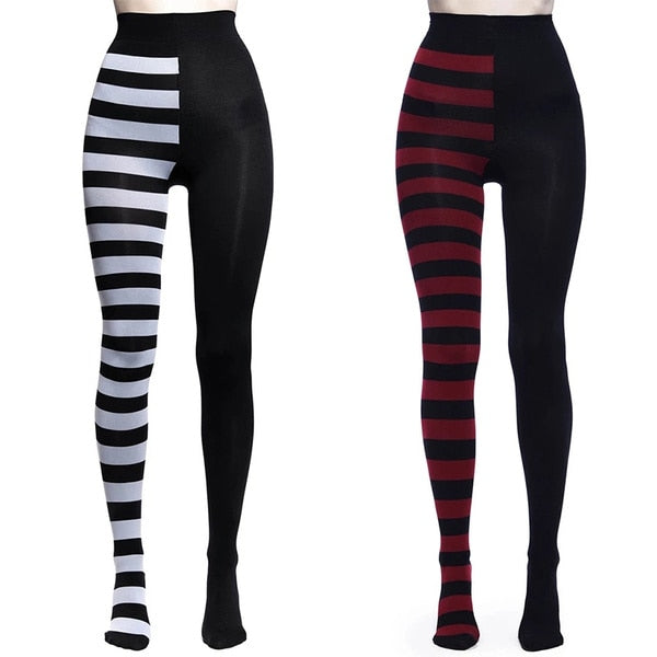 Striped Yoga Leggings