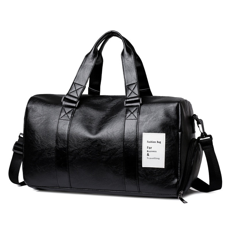 Leather Fitness Bag