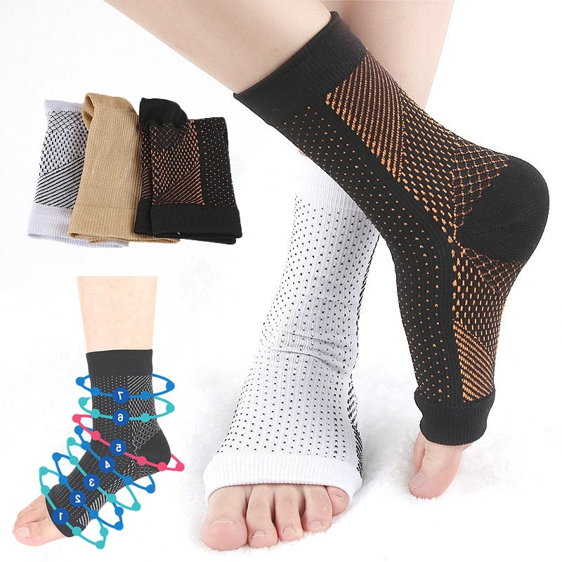 Anti-Fatigue Ankle Support Compression Socks