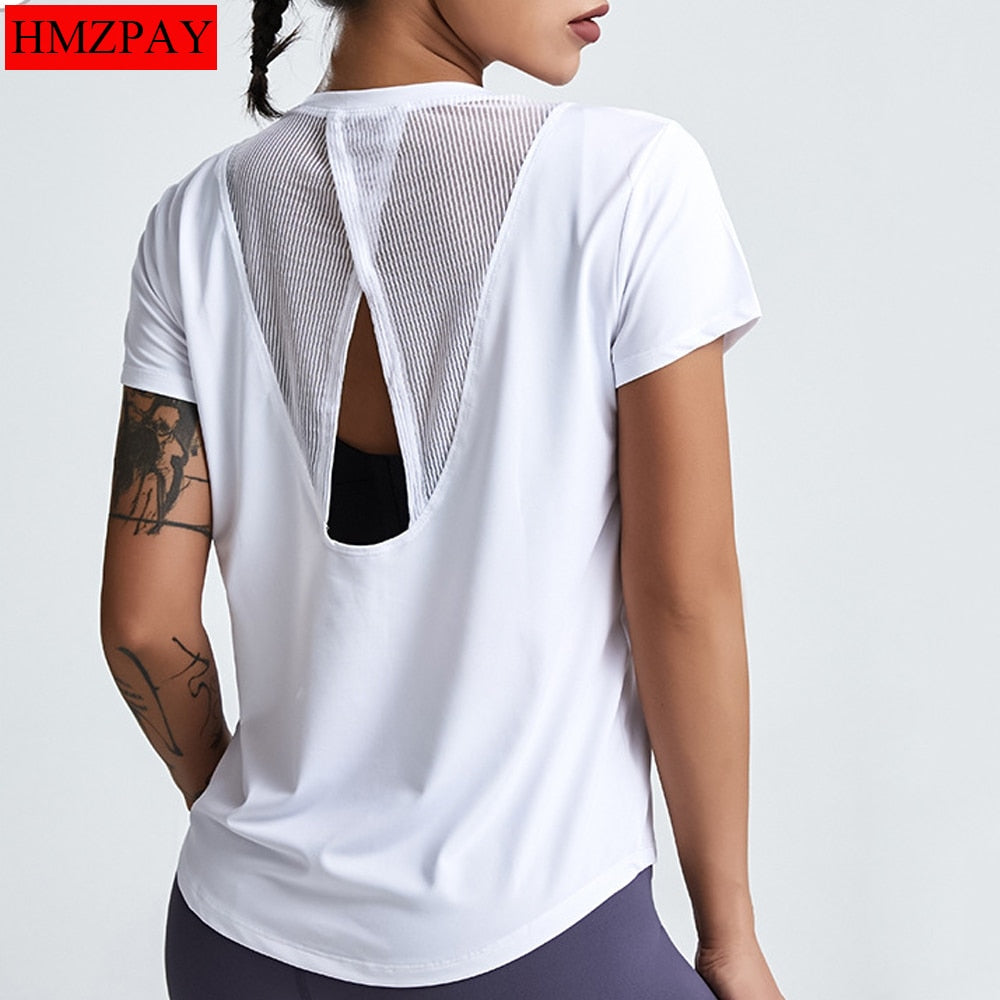 Quick-Dry Yoga Shirt