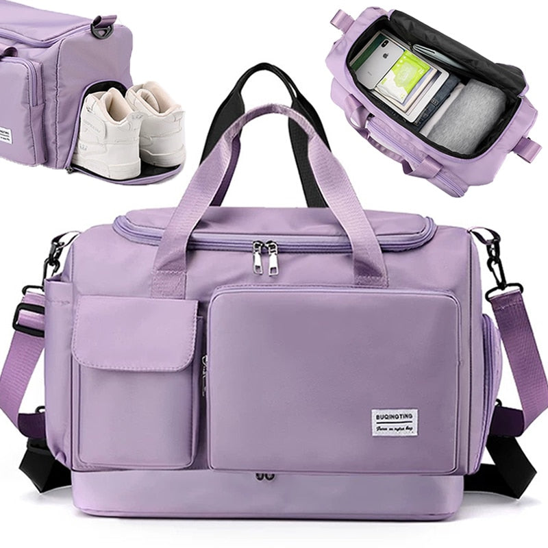 Mulit-pocket Foldable Duffle Bag